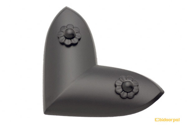 EC-70 笹金物 L字形 黒焼付塗装