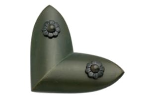 EC-73 笹金物 L字形 青銅色焼付塗装