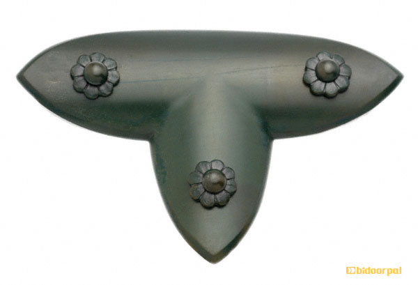 EC-78 笹金物 T字形 青銅色焼付塗装