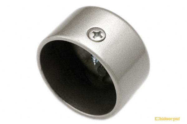 BR-108-シルバー エンドキャップ横穴