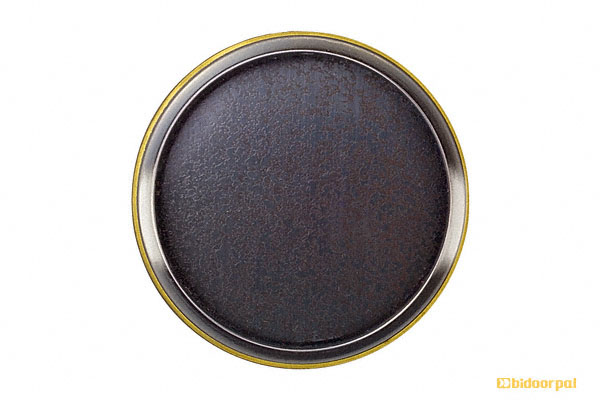 PB-528 金座入平円丸 銀古美