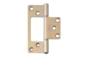 NO.4300 ステンレスフラッシュ丁番 仙徳 (ビス付・リング入)