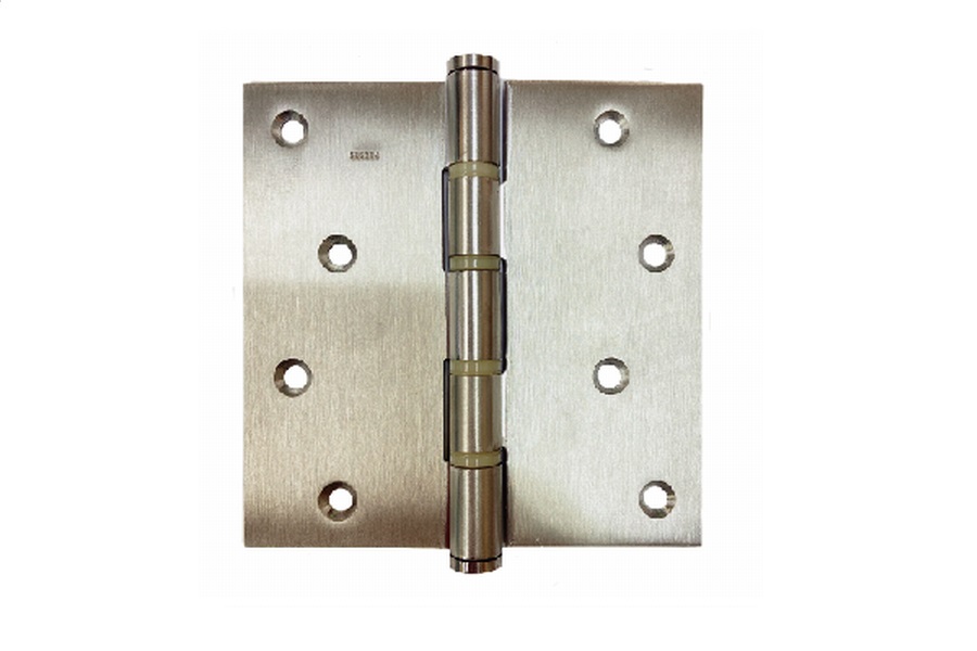 ステンレス義星丁番(リング有) HL (木ネジ付)