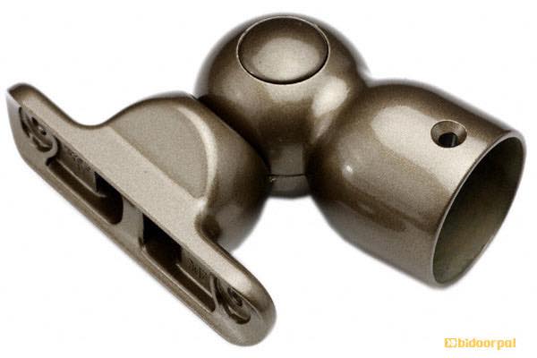 BR-135-アンバー 自在エンド丸棒用