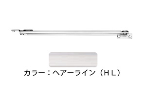 ドアストッパー(SUS製) U3022HL(ヘアライン) 面付型