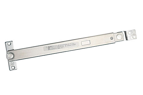 ドアストッパー(SUS製) U8029-2HL(ヘアライン) 消音タイプ・堀込型・薄型