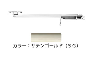 ドアストッパー(SUS製) U3021CSG(SG) 高受型 ストップ機能付