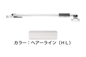 ドアストッパー(SUS製) RU3016HL(ヘアライン) 内付内開E型