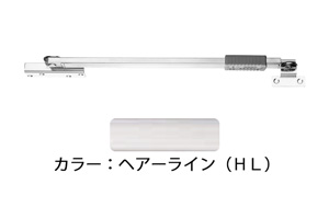 ドアストッパー(SUS製) RU3018HL(ヘアライン) 内付内開G型