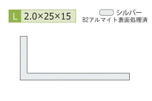 2.0×15×25mm (長さ4m)