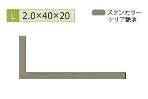 2.0×20×40mm (長さ4m)