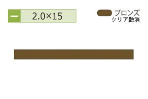 2.0×15mm (長さ1.6m×2本)